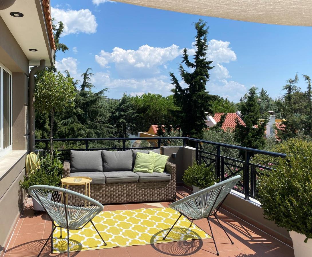 Nireon Apartment Nea Iraklitsa Esterno foto